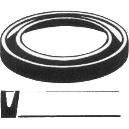 8&quot; Rubber Gasket Rainway/Husky - SQ
